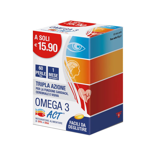 Omega 3 Act 60 Perle 540mg