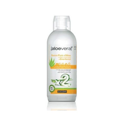 Zuccari Aloevera2 Succo Puro Aloe + Enertonici 1000ml