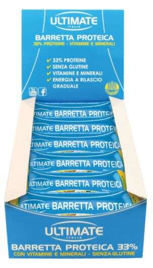 Barrette Proteiche Gusto Banana 24 Pezzi