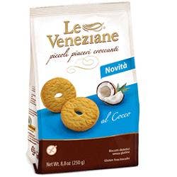 Le Veneziani Biscotti Cocco 250g