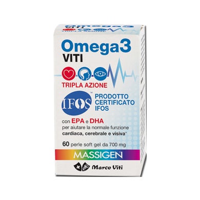 MarcoViti Massigen Omega 3 60 Perle