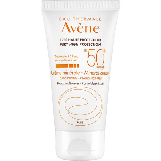 Eau Thermale Avene Protezione Solare Crema Schermo Minerale SPF50+ 50ml