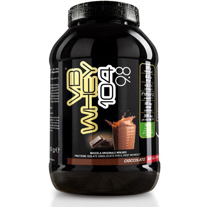 VB Whey 104 9.8 Proteine In Polvere Gusto Cioccolato 900g