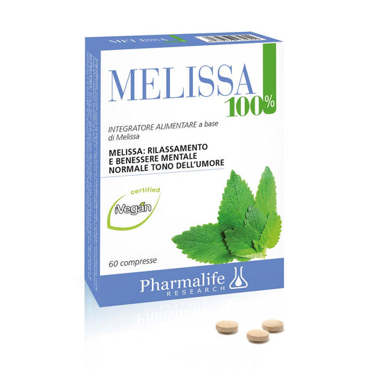 Pharmalife Melissa 100% 60 Compresse