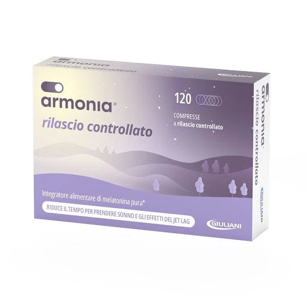 Armonia Rilascio Controllato 1mg Melatonina 120 Compresse