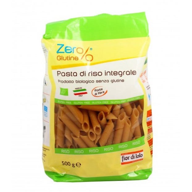 Zero% Glutine Pasta Di Riso Integrale Bio 500 g