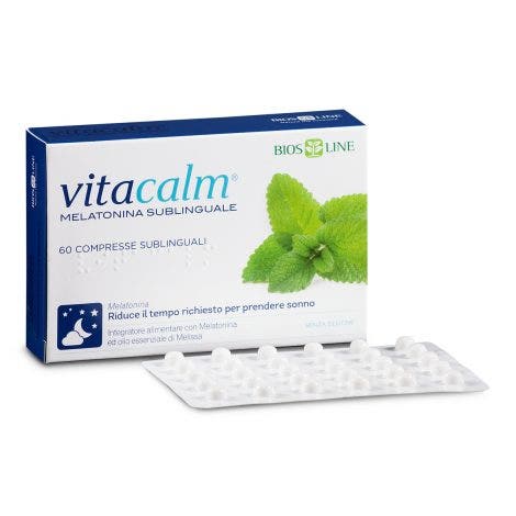 Vitacalm Melatonina 60 Compresse Sublinguali