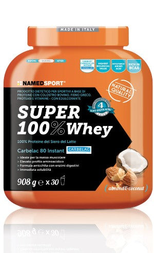 Super 100% Whey 2000g Cocco E Mandorle