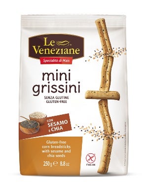 Le Veneziane Mini Grissini Sesamo E Chia 250g