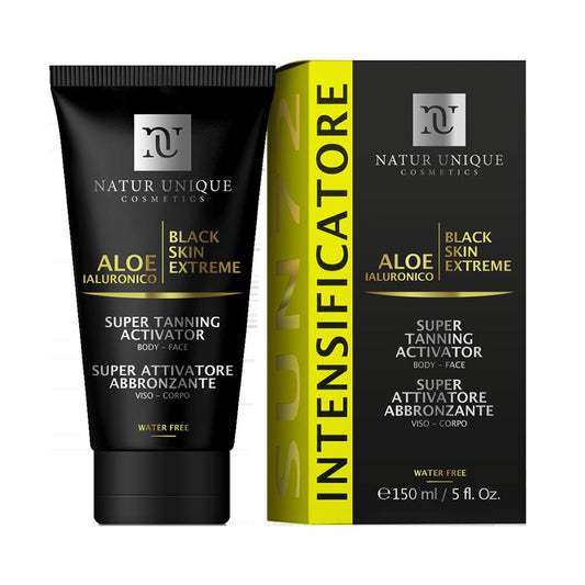 Natur Unique Black Skin Extreme Super Attivatore Abbronzante Viso Corpo 150ml