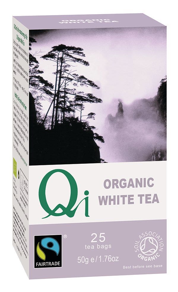 Qi Organic White Tea Tè Bianco 25 Filtri