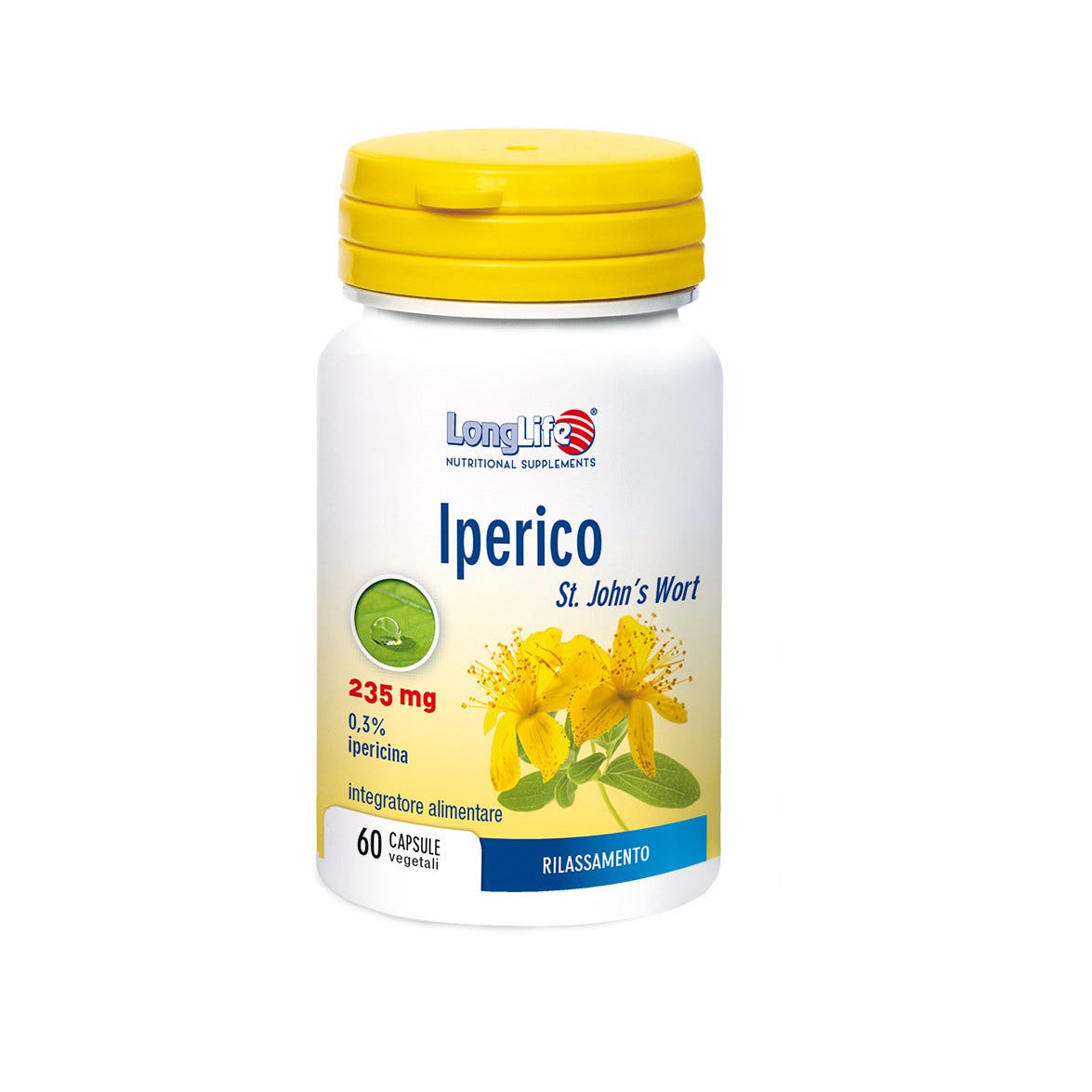 Longlife Iperico 60 Capsule Vegetali