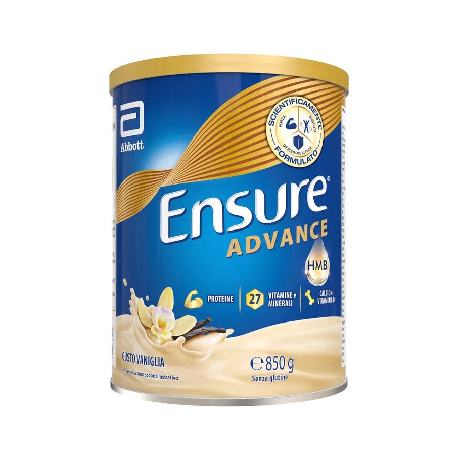 Ensure Advance Integratore Alimentare Proteico Vaniglia 850g