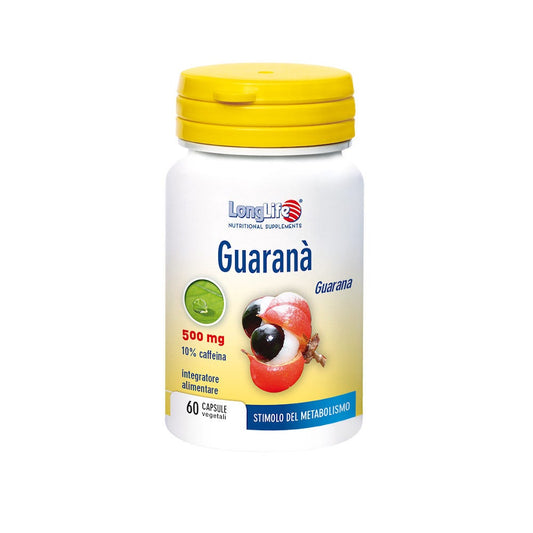 Longlife Guarana 60 Capsule Vegetali