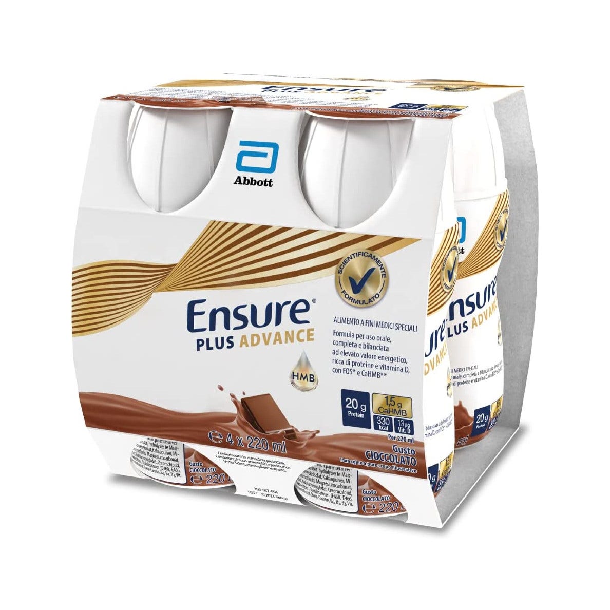 Ensure Plus Advance cioccolato 4X220ml