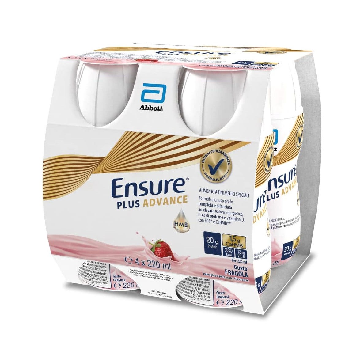 Ensure Plus Advance Fragola 4X220ml