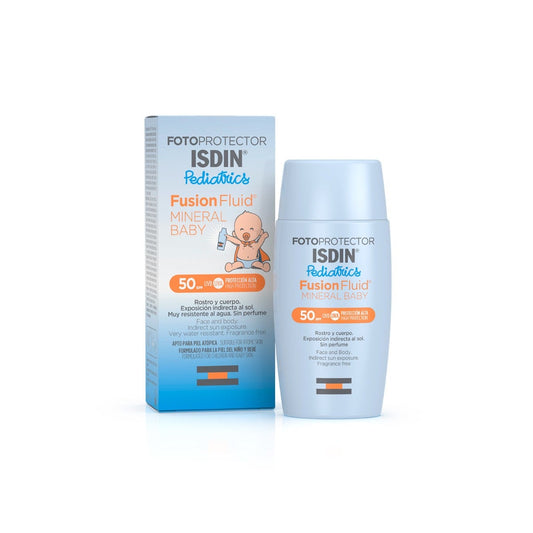 Isdin Fotoprotector Fusion Fluid Mineral Baby Pediatrics SPF50 50ml