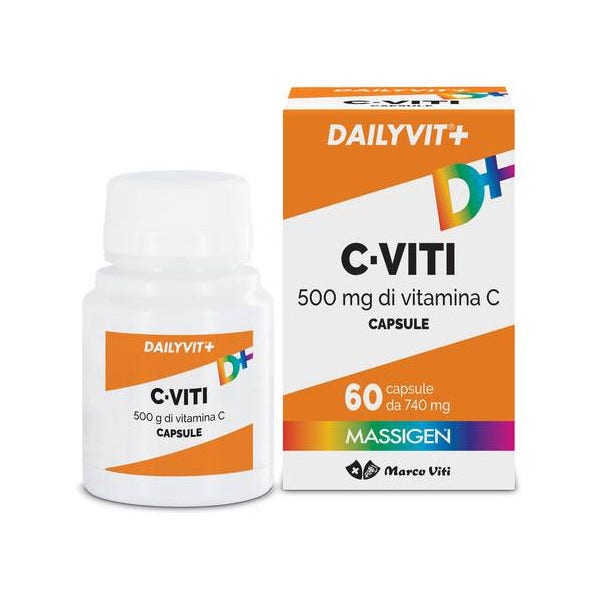 Marco Viti Massigen Dailyvit+ C Viti Vitamina C 60 Capsule