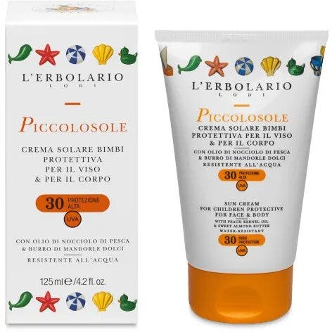 L'Erbolario Piccolosole Crema Solare Bimbi SPF30 125ml