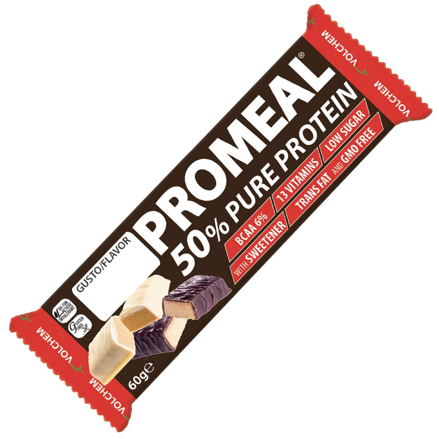 Promeal Protein 50% Gusto Natural (Ricoperta di Cioccolato) 60g