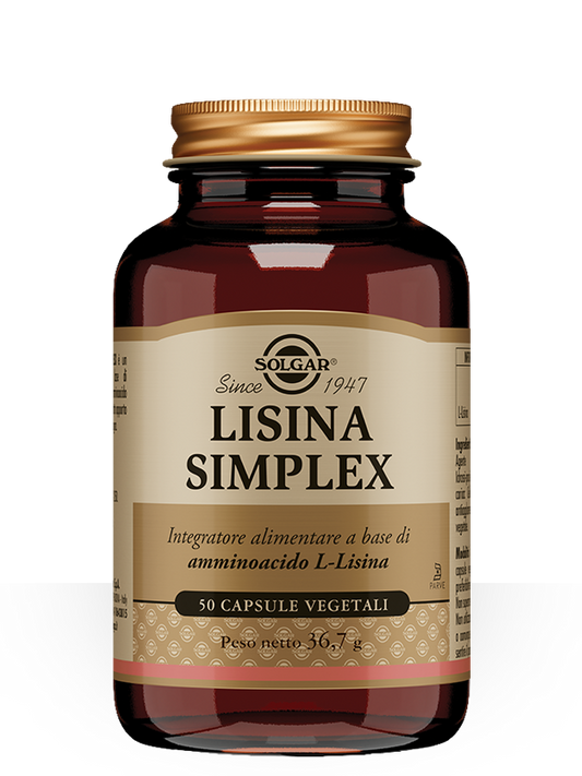 Lisina Simplex 50 Capsule Vegetali