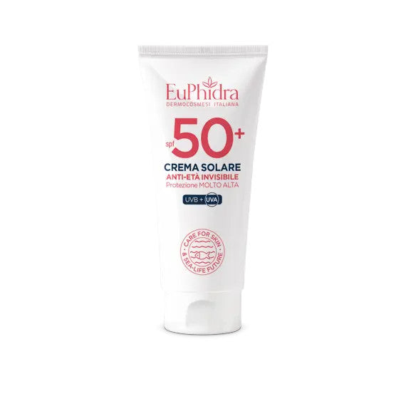 Euphidra Crema Solare Anti-Età Invisibile 50 ml SPF50+