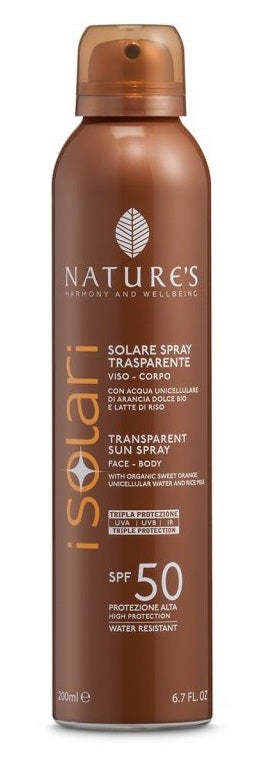 Nature's Solare Spray Trasparente SPF 50+ 200ml