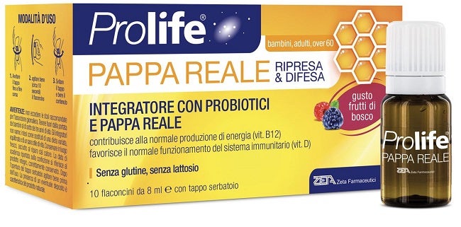 Prolife Pappa Reale 10 Flaconcini 8ml