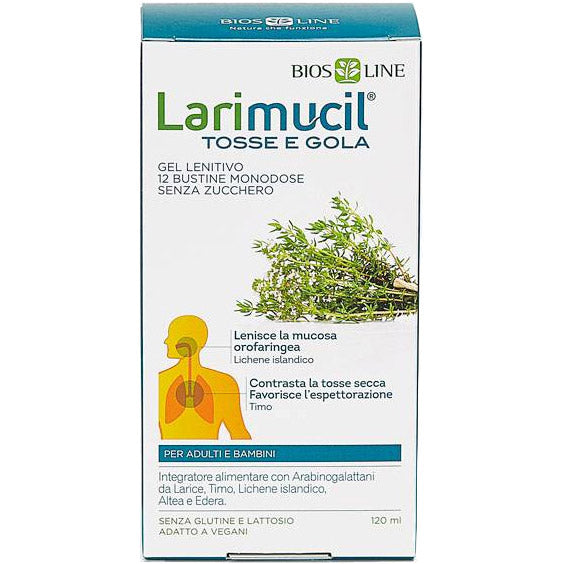 Larimucil Tosse e Gola Bustine (12x10ml)