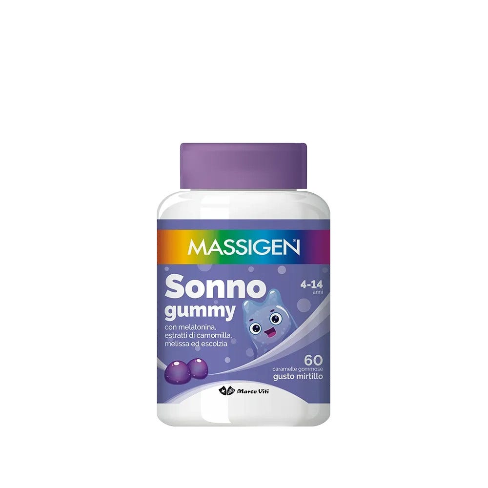 Massigen Sonno Gummy 60 Caramelle Gommose