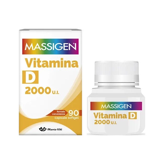 Massigen Vitamina D 2000 U.I. 90 Capsule Softgel