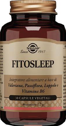 Solgar Fitosleep 30 Capsule Vegetali