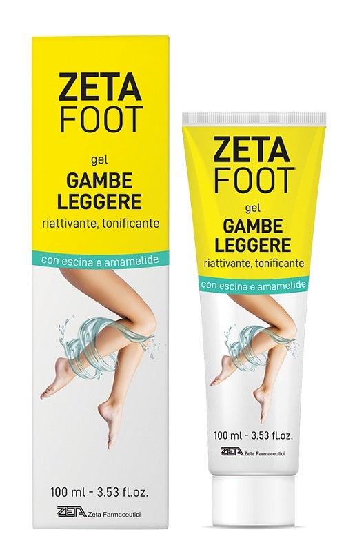 Zeta Foot Gel Gambe Leggere 100ml