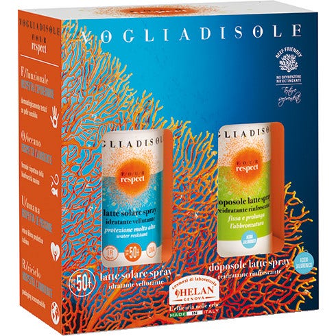 Helan Voglia Di Sole Latte Solare Spray 100ml SPF50 + Doposole Latte Spray Corpo 100ml