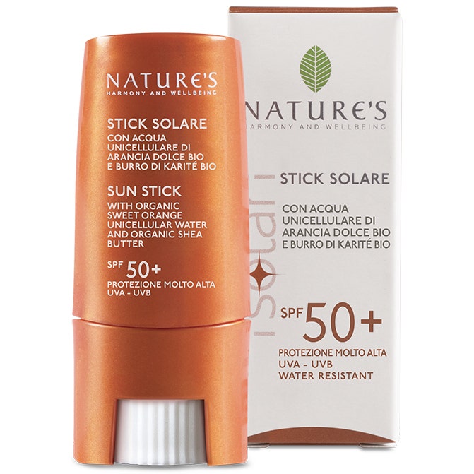 Nature's Solari Stick Zone Delicate/Sensibili SPF50+ 9ml