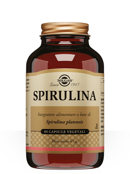 Spirulina 80 Capsule Vegetali