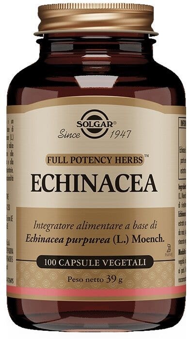 Solgar Echinacea 100 Capsule Vegetali