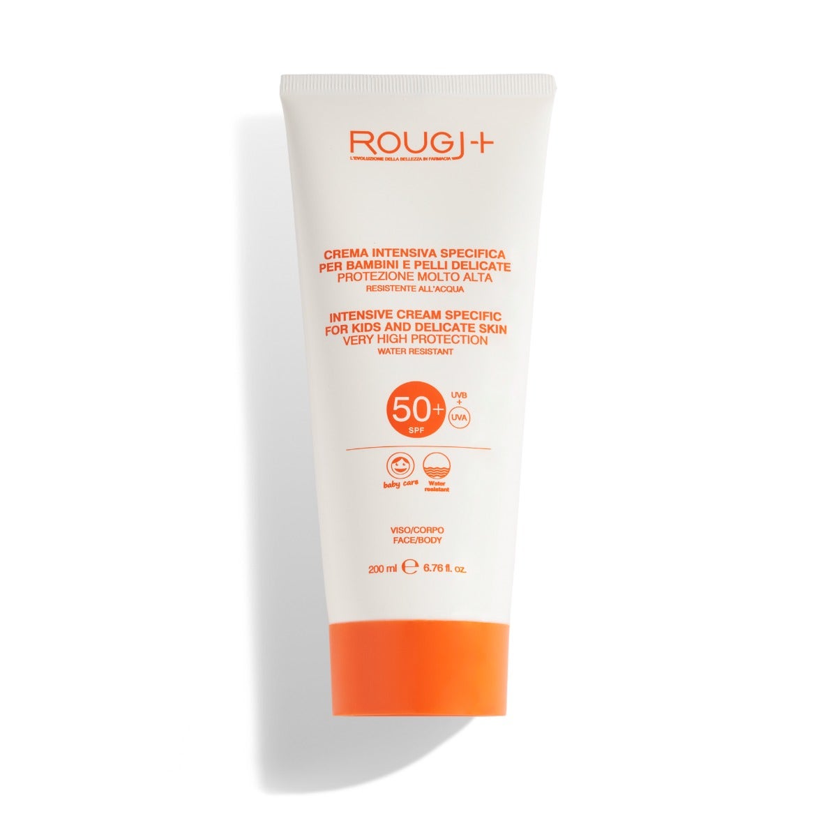 Rougj Kids Crema Solare Intensiva Specifica Bambini 200ml SPF50+