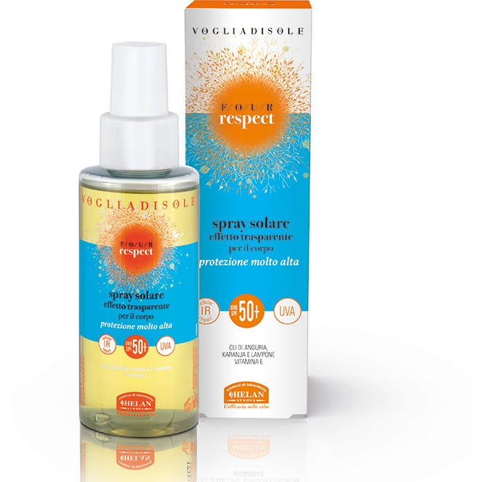 Helan Voglia Di Sole Spray Solare Effetto Trasparente 150ml SPF50+