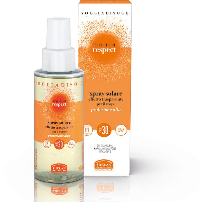 Helan Voglia Di Sole Spray Solare Effetto Trasparente 150ml SPF30