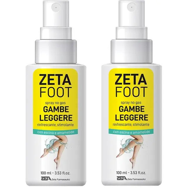 Zeta Foot Abbinata Spray Gambe 2x100ml