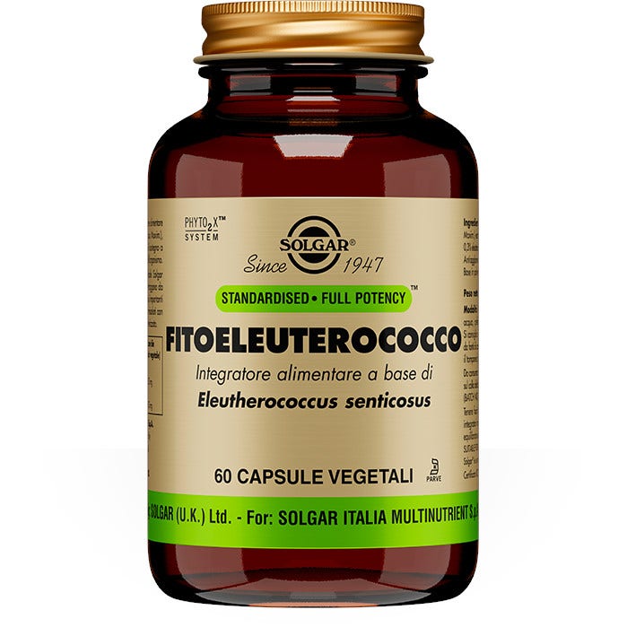 Solgar Fitoeleuterococco 60 Capsule Vegetali