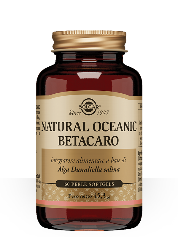 Solgar Natural Oceanic Betacaro 60 Perle Softgels