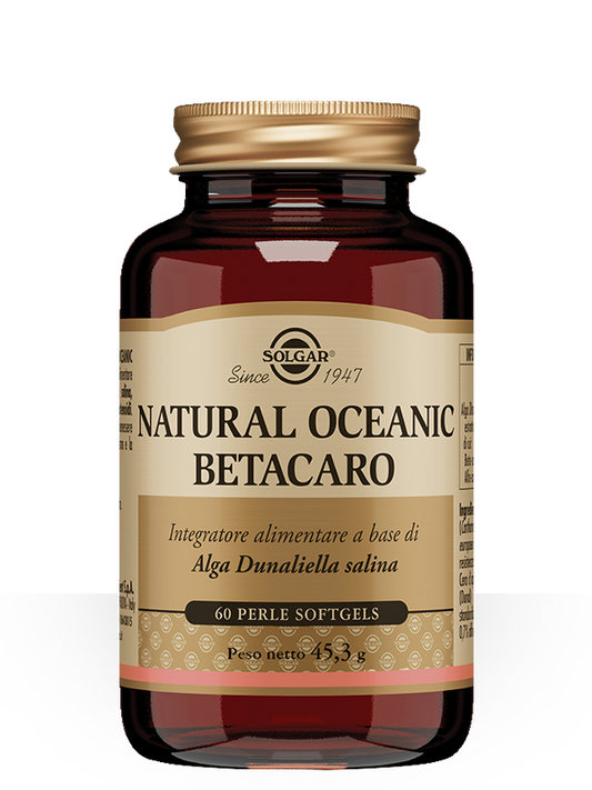 Solgar Natural Oceanic Betacaro 60 Perle Softgels