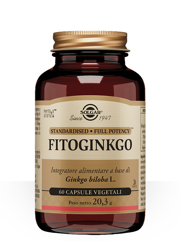 Solgar Fitoginkgo 60 Capsule Vegetali