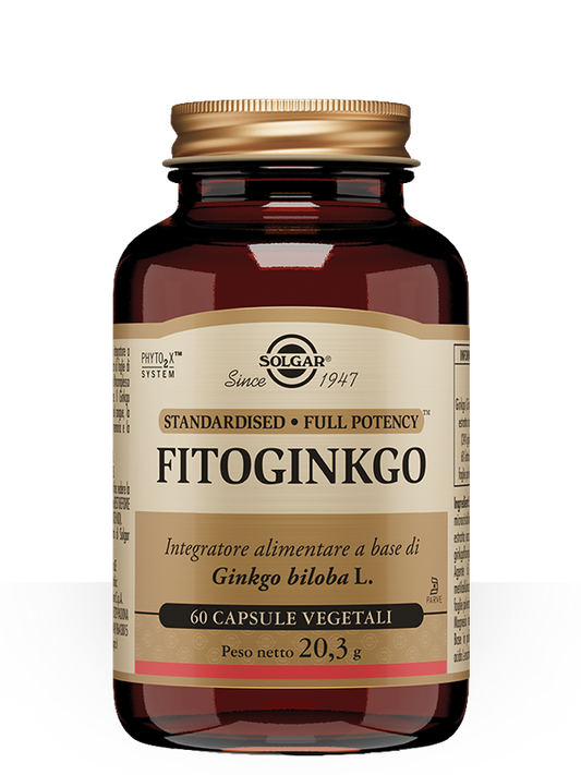 Solgar Fitoginkgo 60 Capsule Vegetali