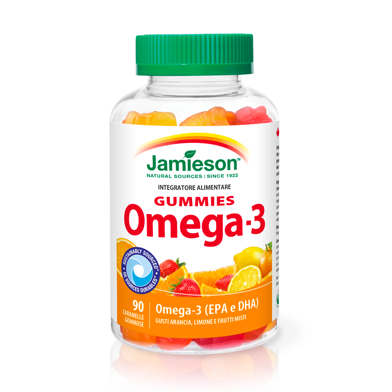 Omega-3 Gummies 90 Caramelle Gommose