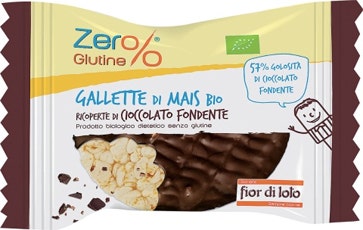 Zero Glutine Gallette Mais Cioccolato Fondente 32g