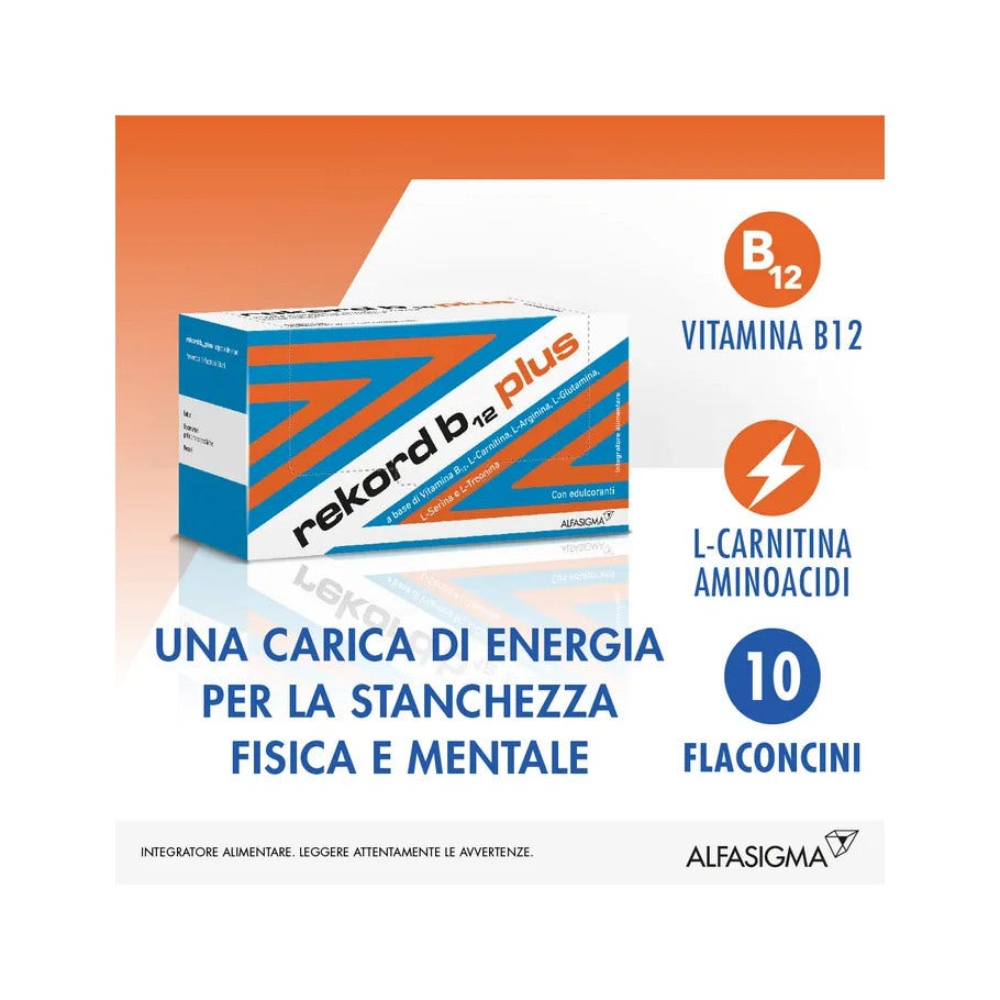 Rekord B12 Plus 10 Flaconcini Da 10ml