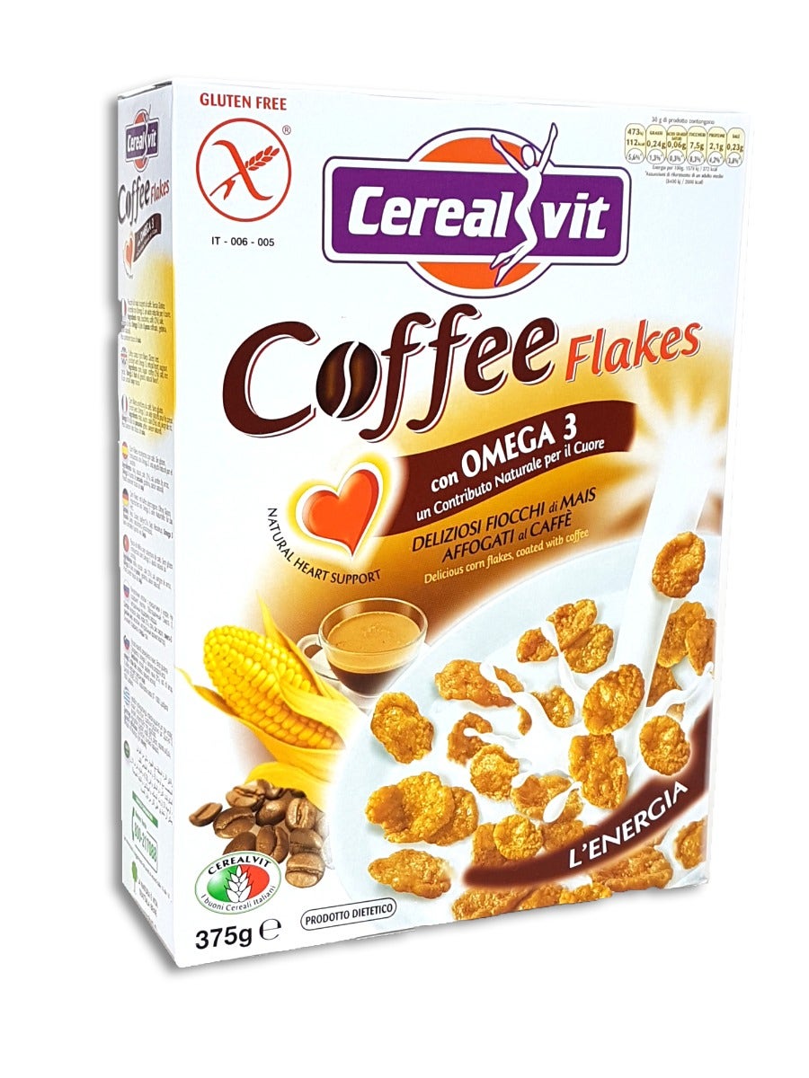 CerealVit Coffee Flakes Cereali Prodotto Dietetico 375g